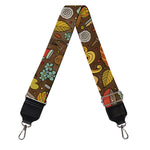 Cartoon Camping Pattern Print Bag Strap