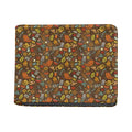Cartoon Camping Pattern Print Bifold Wallet