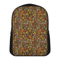 Cartoon Camping Pattern Print Casual Backpack