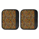 Cartoon Camping Pattern Print Handle Covers