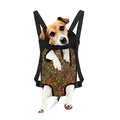 Cartoon Camping Pattern Print Pet Carrier Backpack