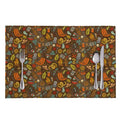 Cartoon Camping Pattern Print Placemat