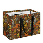 Cartoon Camping Pattern Print Utility Tote Bag