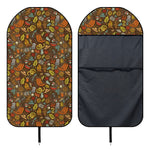 Cartoon Camping Pattern Print Waterproof Car Seat Cover