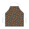 Cartoon Carrot Pattern Print Adjustable Apron