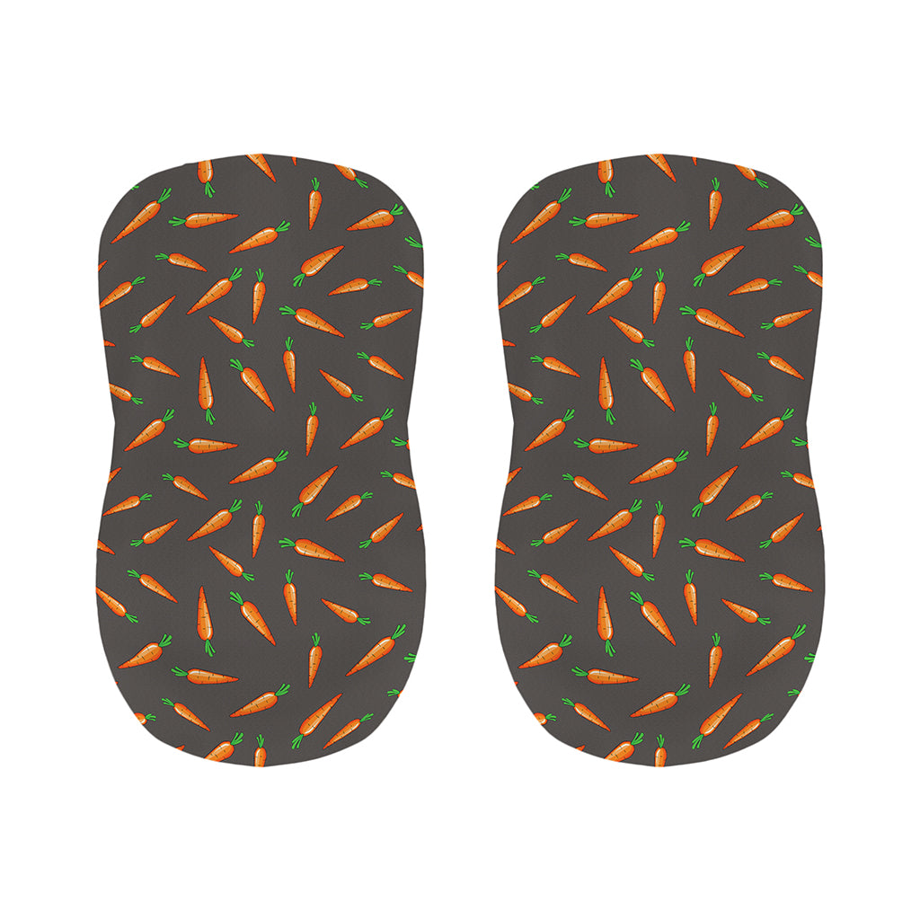 Cartoon Carrot Pattern Print Bar Stool Covers