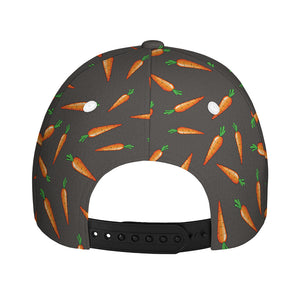 Cartoon Carrot Pattern Print Baseball Cap