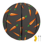 Cartoon Carrot Pattern Print Basketball