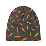 Cartoon Carrot Pattern Print Beanie
