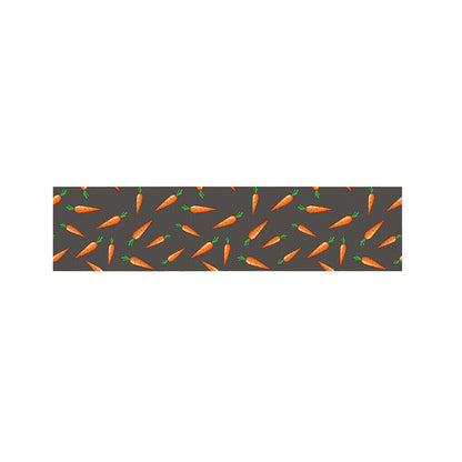Cartoon Carrot Pattern Print Bed Runner