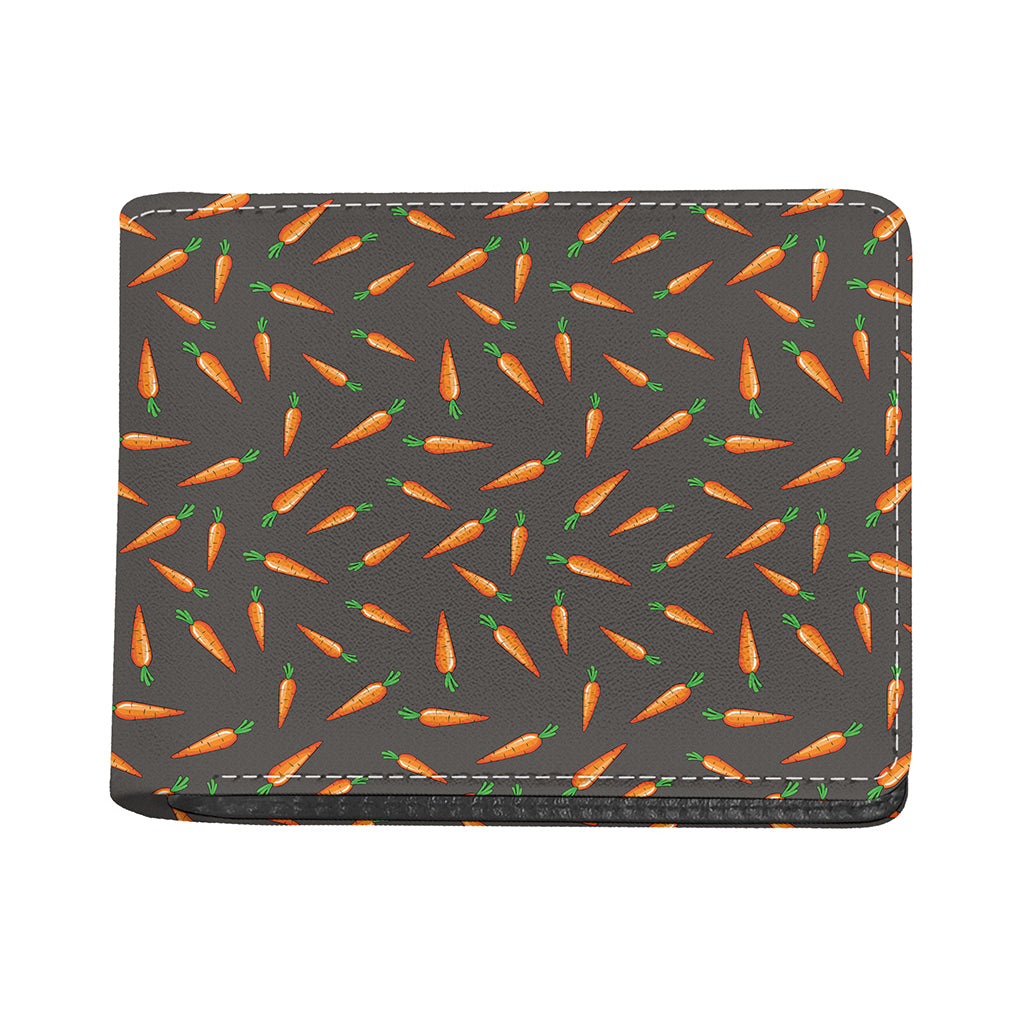 Cartoon Carrot Pattern Print Bifold Wallet