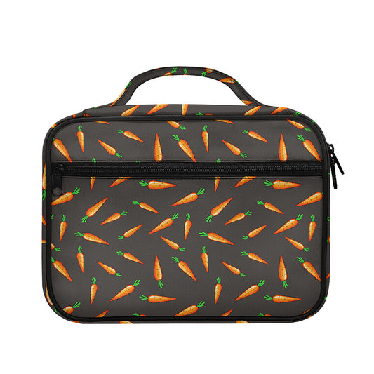Cartoon Carrot Pattern Print Briefcase Bible Bag