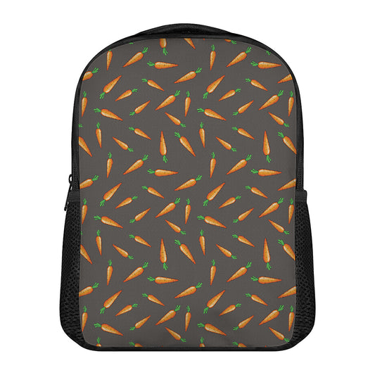 Cartoon Carrot Pattern Print Casual Backpack