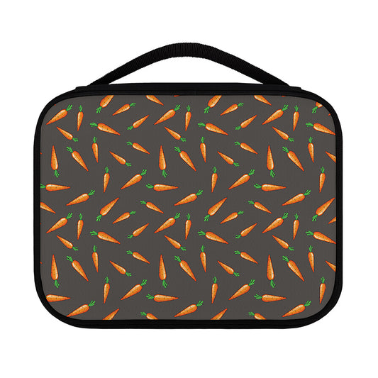 Cartoon Carrot Pattern Print Classic Bible Case