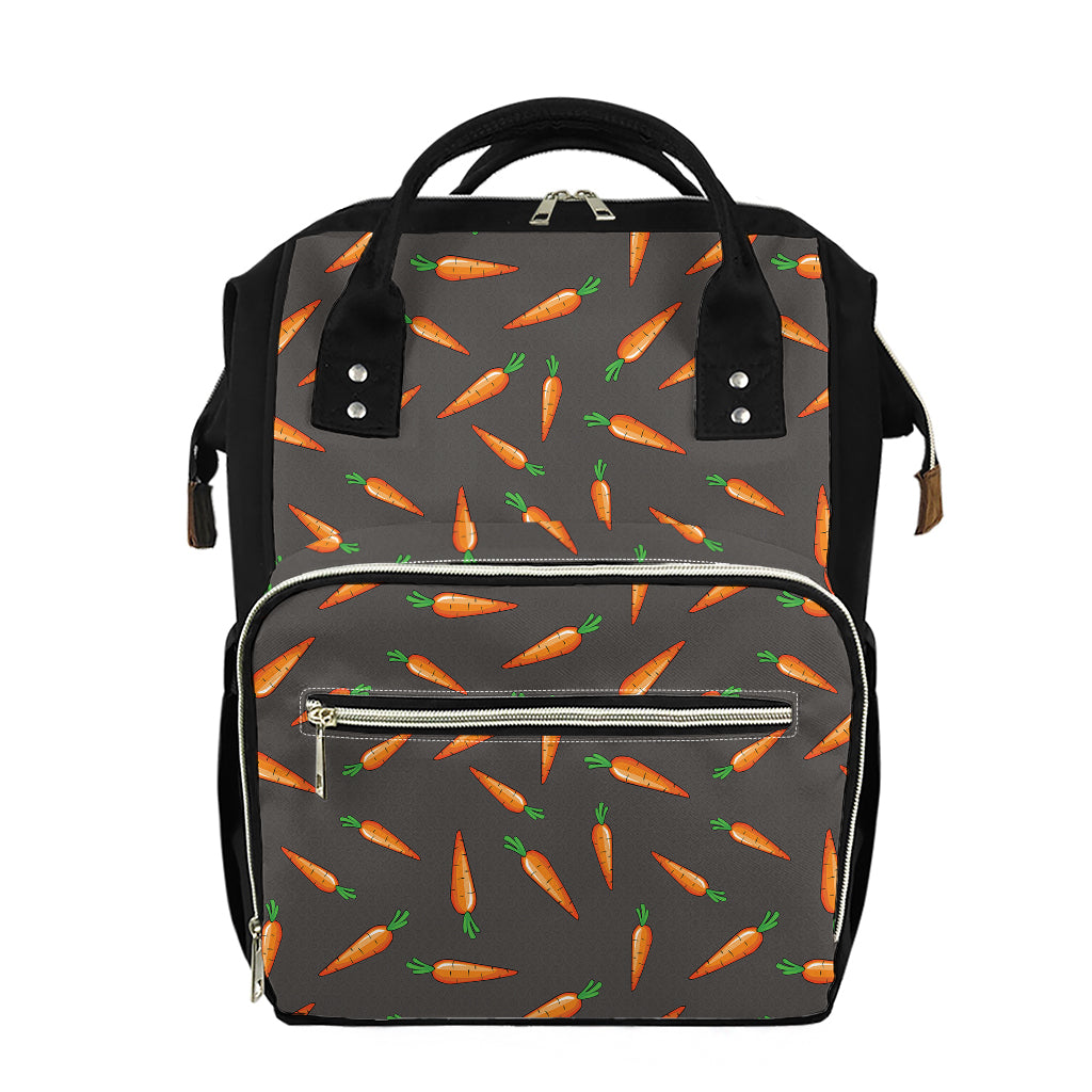 Cartoon Carrot Pattern Print Diaper Bag