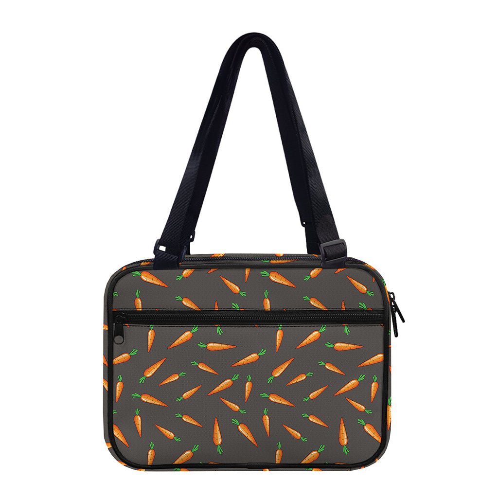 Cartoon Carrot Pattern Print Double Strap Bible Bag