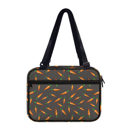 Cartoon Carrot Pattern Print Double Strap Bible Bag