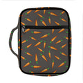 Cartoon Carrot Pattern Print Front Pocket Bible Bag