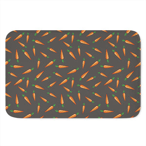 Cartoon Carrot Pattern Print Indoor Door Mat