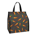 Cartoon Carrot Pattern Print Insulated Lunch Tote