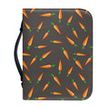 Cartoon Carrot Pattern Print Leather Bible Cover