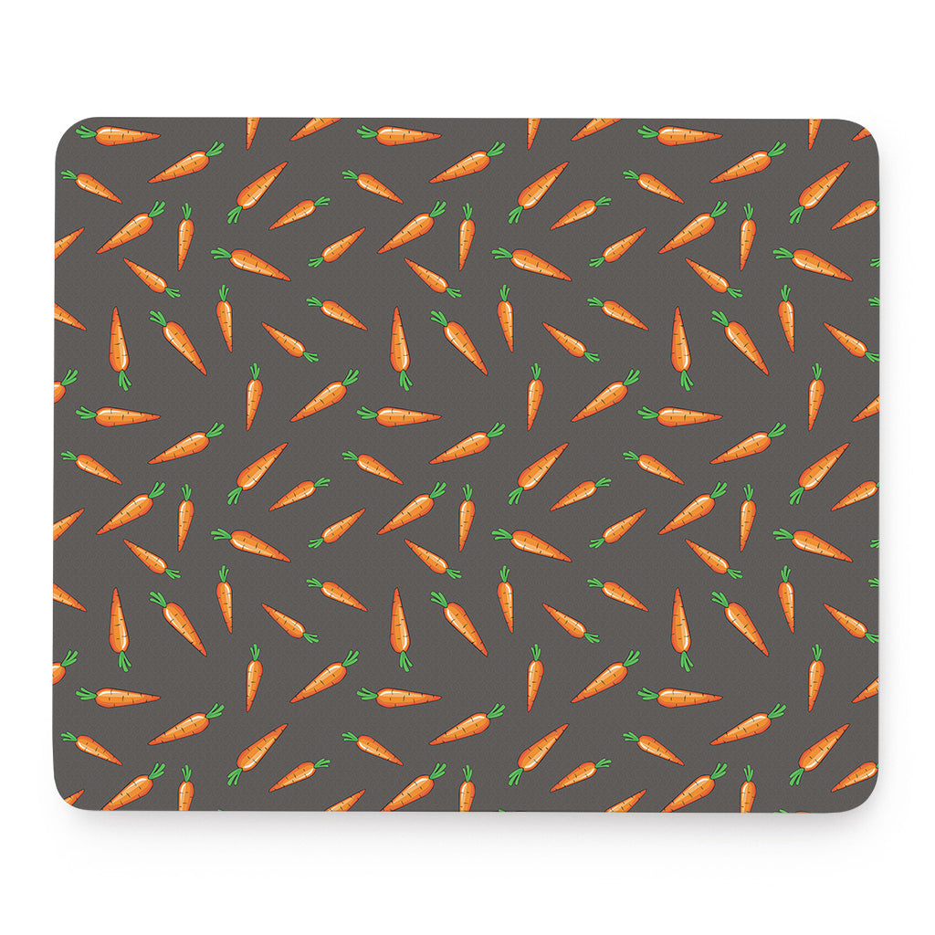 Cartoon Carrot Pattern Print Mouse Pad