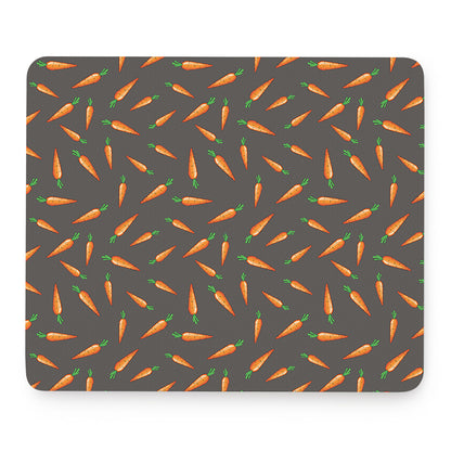Cartoon Carrot Pattern Print Mouse Pad