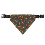 Cartoon Carrot Pattern Print Over The Collar Dog Bandana