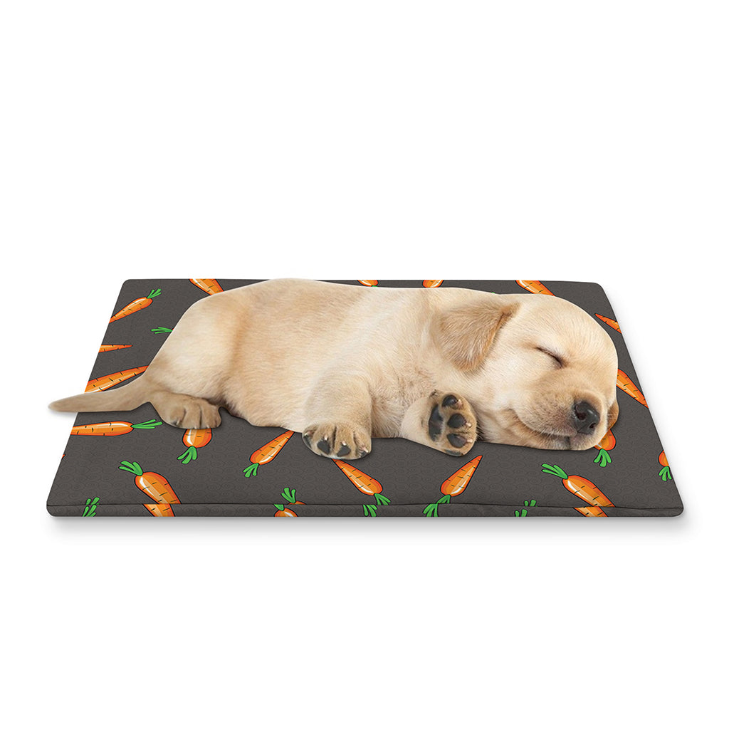 Cartoon Carrot Pattern Print Pet Cooling Mat Cover