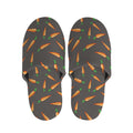 Cartoon Carrot Pattern Print Slippers