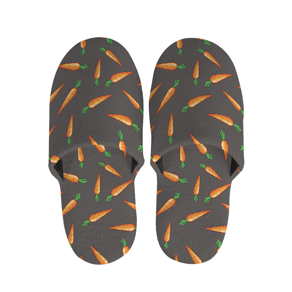 Cartoon Carrot Pattern Print Slippers