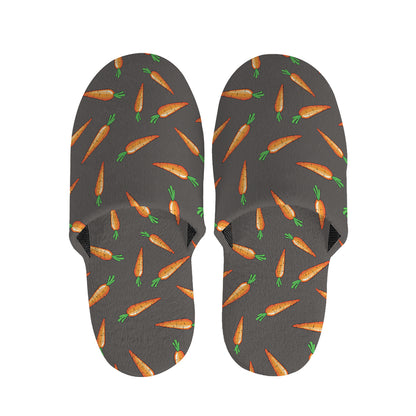 Cartoon Carrot Pattern Print Slippers