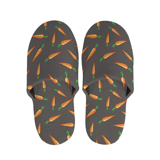 Cartoon Carrot Pattern Print Slippers