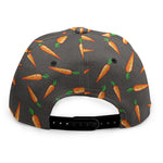 Cartoon Carrot Pattern Print Snapback Cap