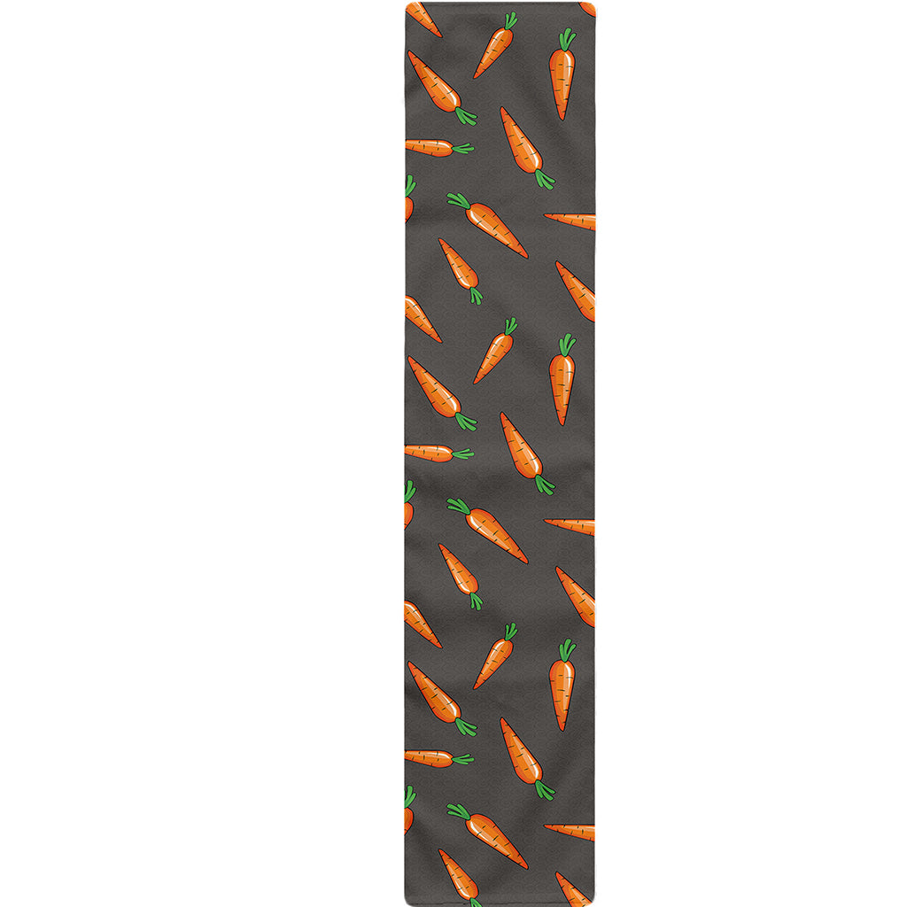 Cartoon Carrot Pattern Print Table Runner