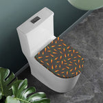 Cartoon Carrot Pattern Print Toilet Lid Cover