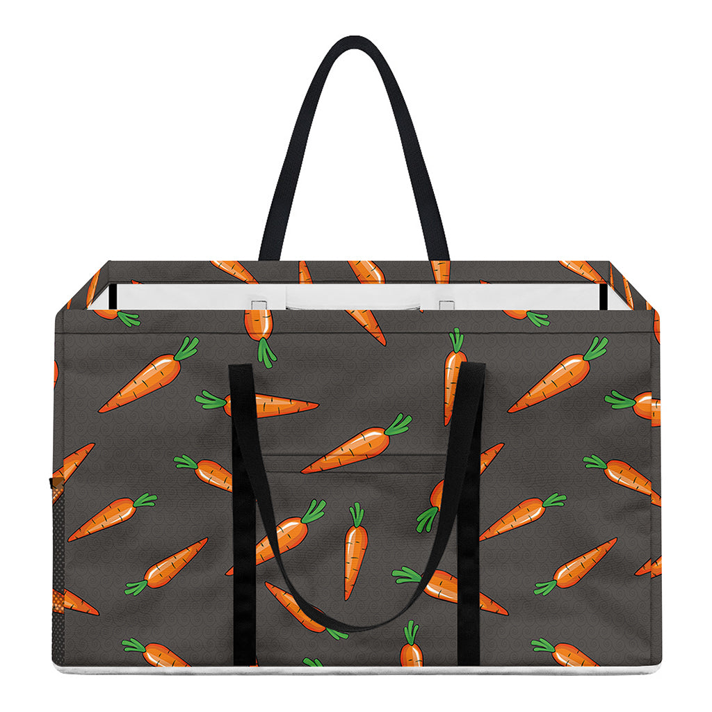 Cartoon Carrot Pattern Print Utility Tote Bag