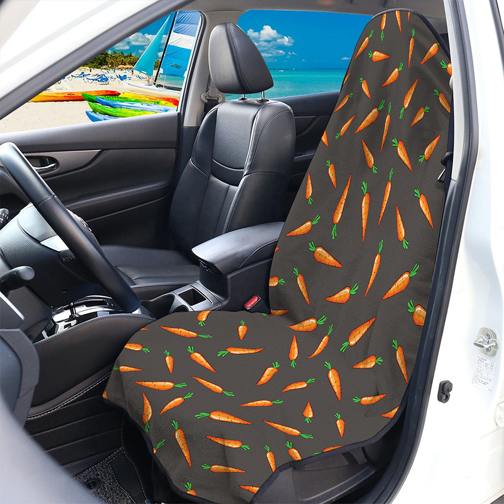 Cartoon Carrot Pattern Print Waterproof Car Seat Cover