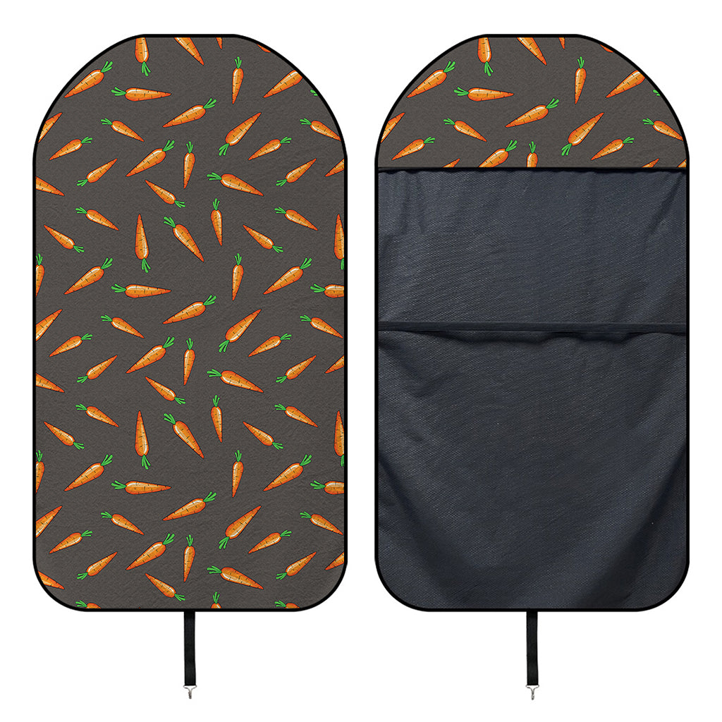 Cartoon Carrot Pattern Print Waterproof Car Seat Cover