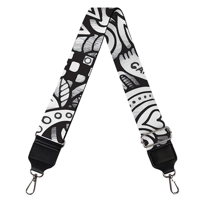 Cartoon Casino Card Pattern Print Bag Strap
