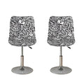 Cartoon Casino Card Pattern Print Bar Stool Covers