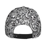 Cartoon Casino Card Pattern Print Baseball Cap