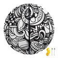 Cartoon Casino Card Pattern Print Basketball