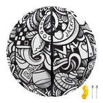 Cartoon Casino Card Pattern Print Basketball