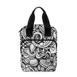 Cartoon Casino Card Pattern Print Bible Tote Bag