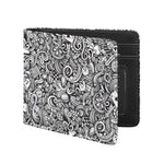 Cartoon Casino Card Pattern Print Bifold Wallet