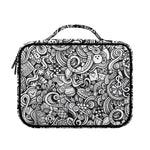 Cartoon Casino Card Pattern Print Briefcase Bible Bag