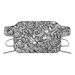 Cartoon Casino Card Pattern Print Car Windshield Snow Cover