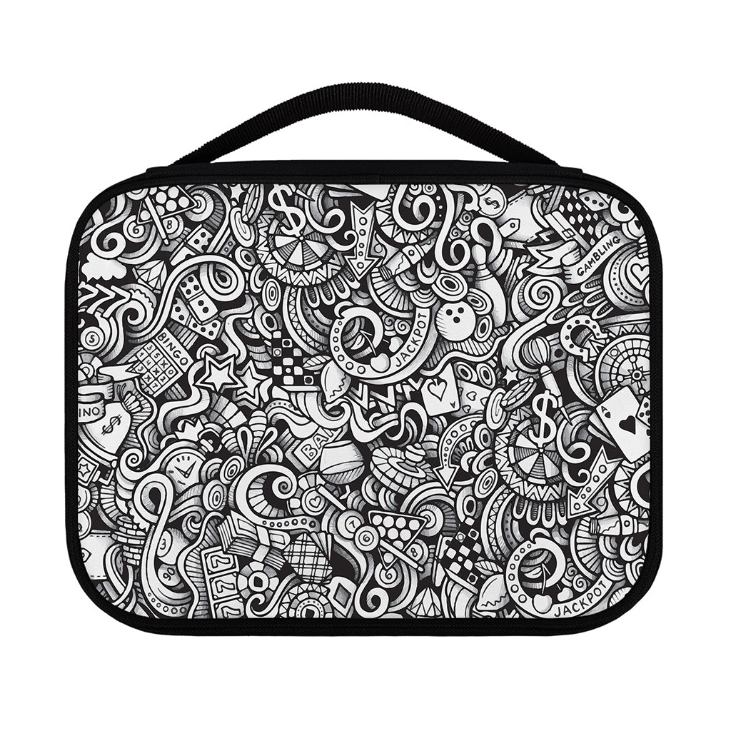 Cartoon Casino Card Pattern Print Classic Bible Case