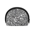 Cartoon Casino Card Pattern Print Coin Purse